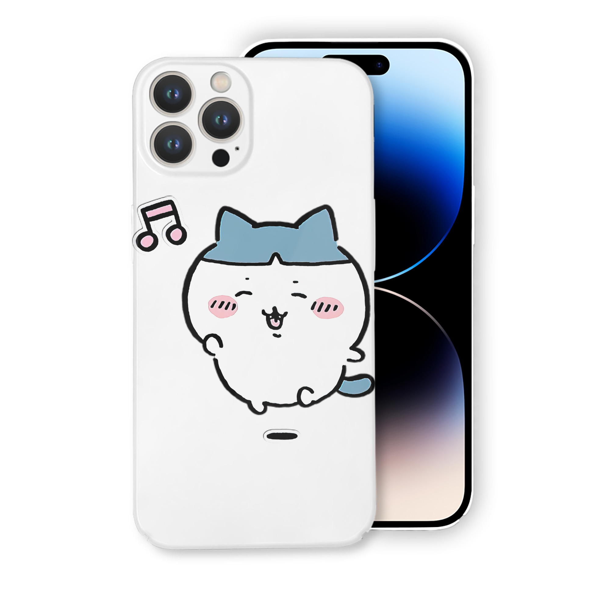 （画像用） ちいかわ ハチワレ Chii-kawa hachiware 【iPhone 14シリーズ対応】ハードケース